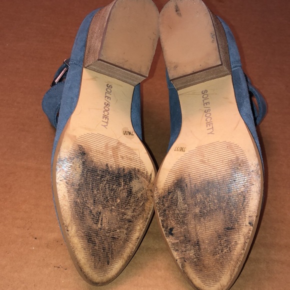 Sole Society suede leather cute ankle boots - Picture 4 of 15